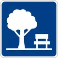 Rest area, picnic ground